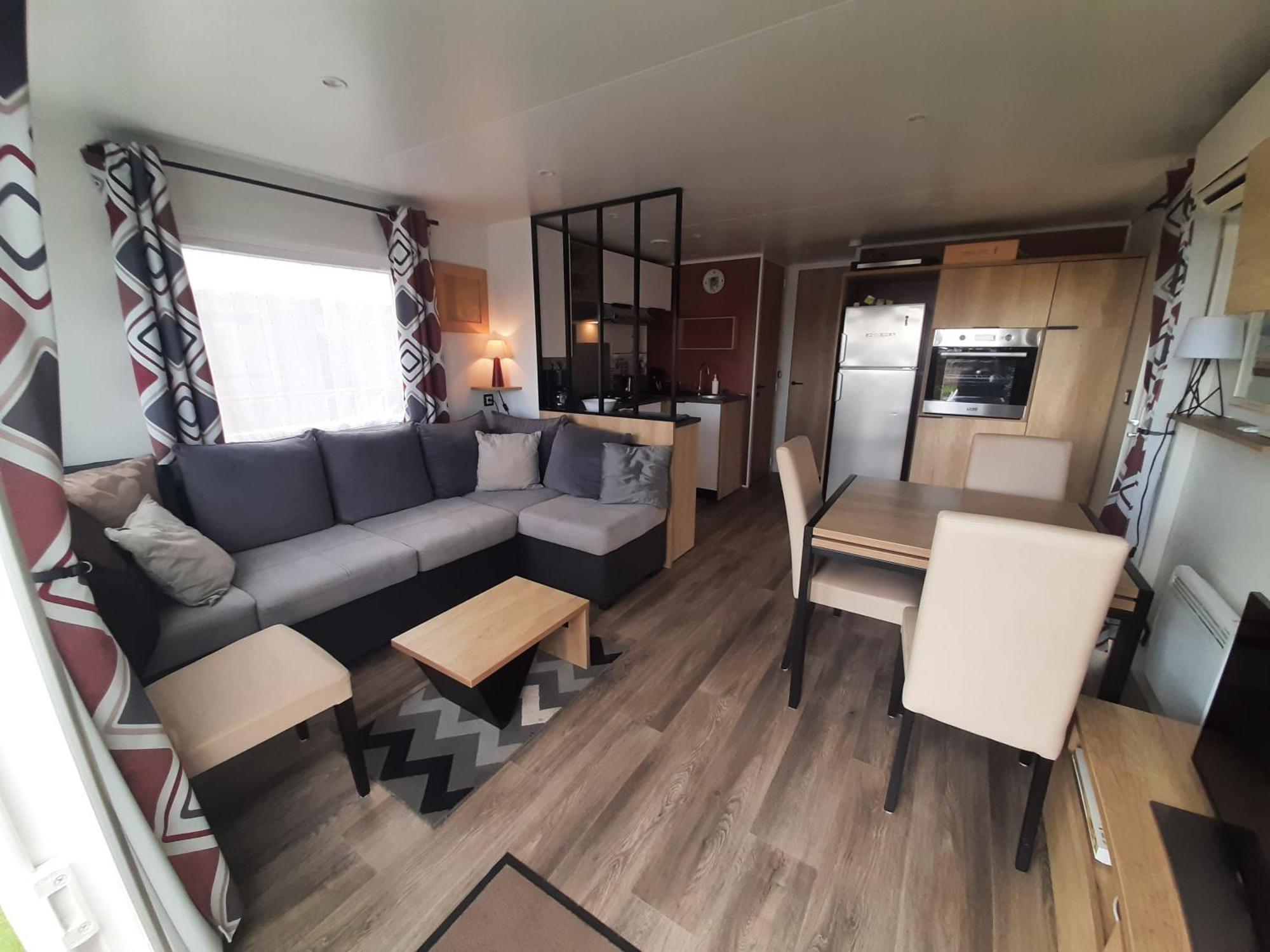 Serenity 565 Au Lac Des Reves-Camping 4 Etoiles-Mobil Home 3Ch-6Pl-Clim-Sdb- Wc Separe-Au Calme, Belle Vue Sur Le Lac, Sans Vis A Vis ลัต ภายนอก รูปภาพ