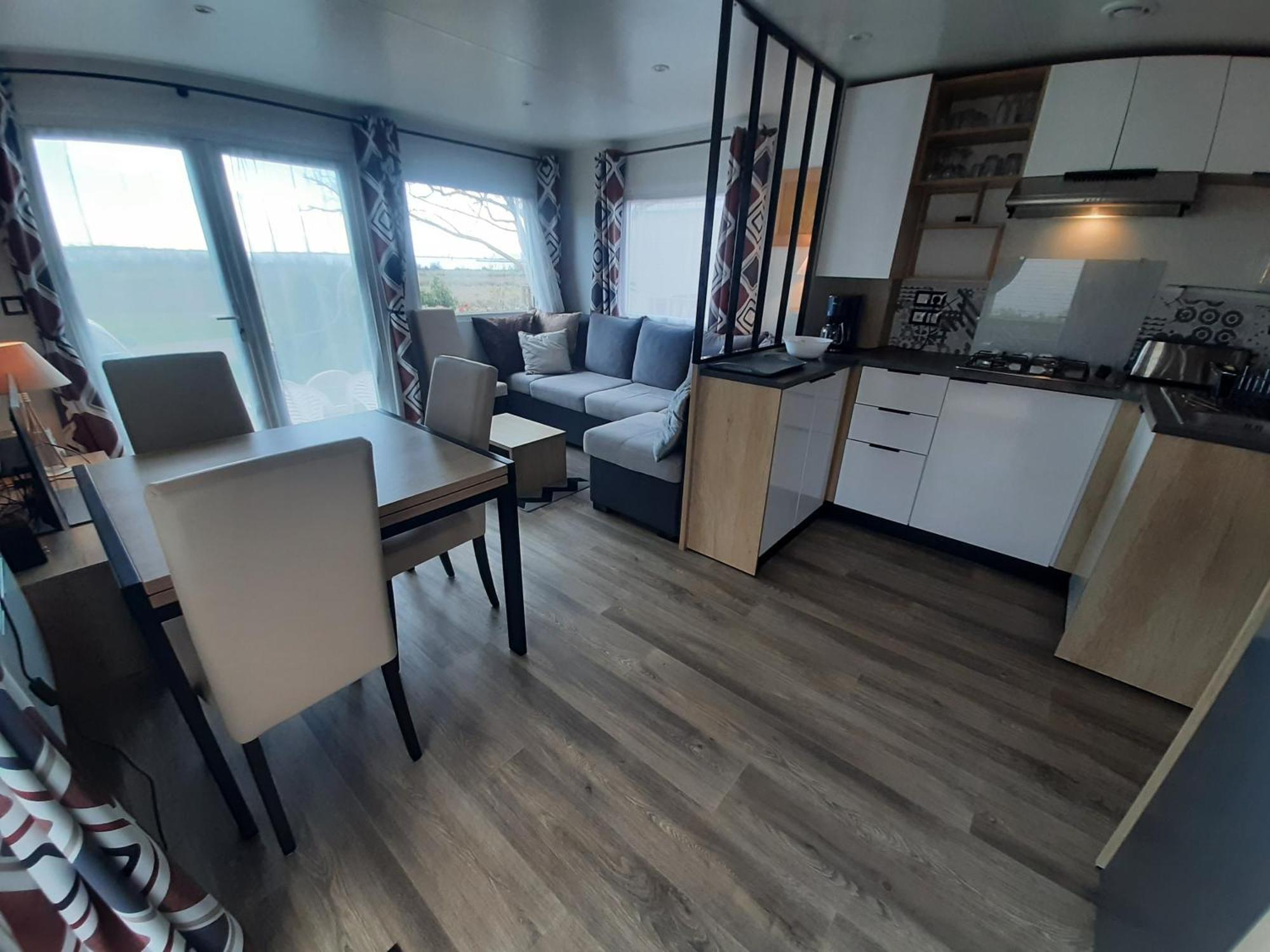 Serenity 565 Au Lac Des Reves-Camping 4 Etoiles-Mobil Home 3Ch-6Pl-Clim-Sdb- Wc Separe-Au Calme, Belle Vue Sur Le Lac, Sans Vis A Vis ลัต ภายนอก รูปภาพ